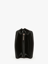 Porte-monnaie Cuir Etrier Noir madras EMAD900-vue-porte