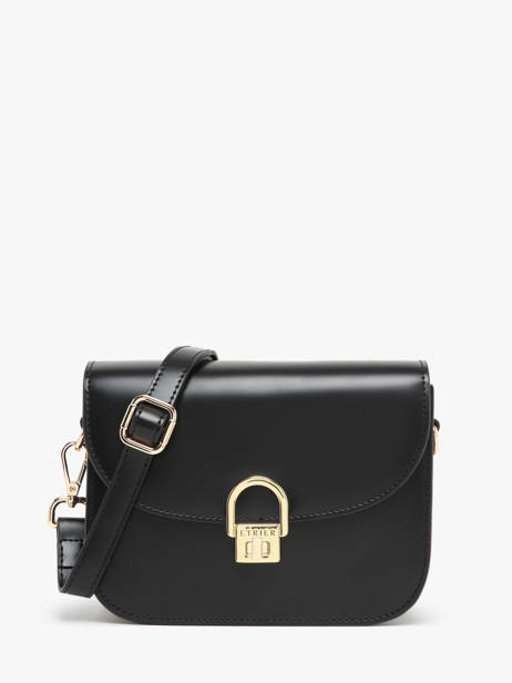 Shoulder Bag M Altair Leather Etrier Black altair EALA081M