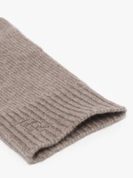 Mitaines Cachemire Vercors Etrier Marron vercors EVER428U vue secondaire 2